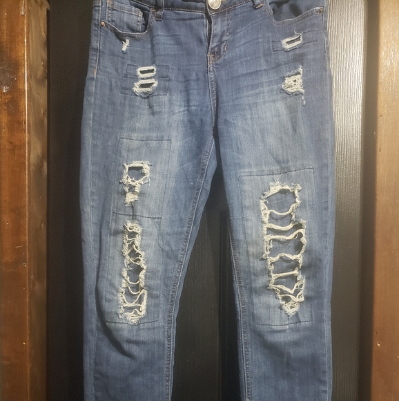 Hippie Laundry Juniors Mid Rise Skinny Jeans size 11 - Picture 8 of 8